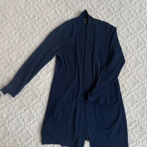 Navy Blue Women's cashmere Sweater
